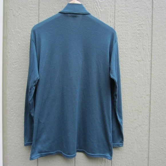 Patagonia Base Layer  Capilene Mens L Muted Green 1/4 Zip France Made Hiking - Picture 3 of 15